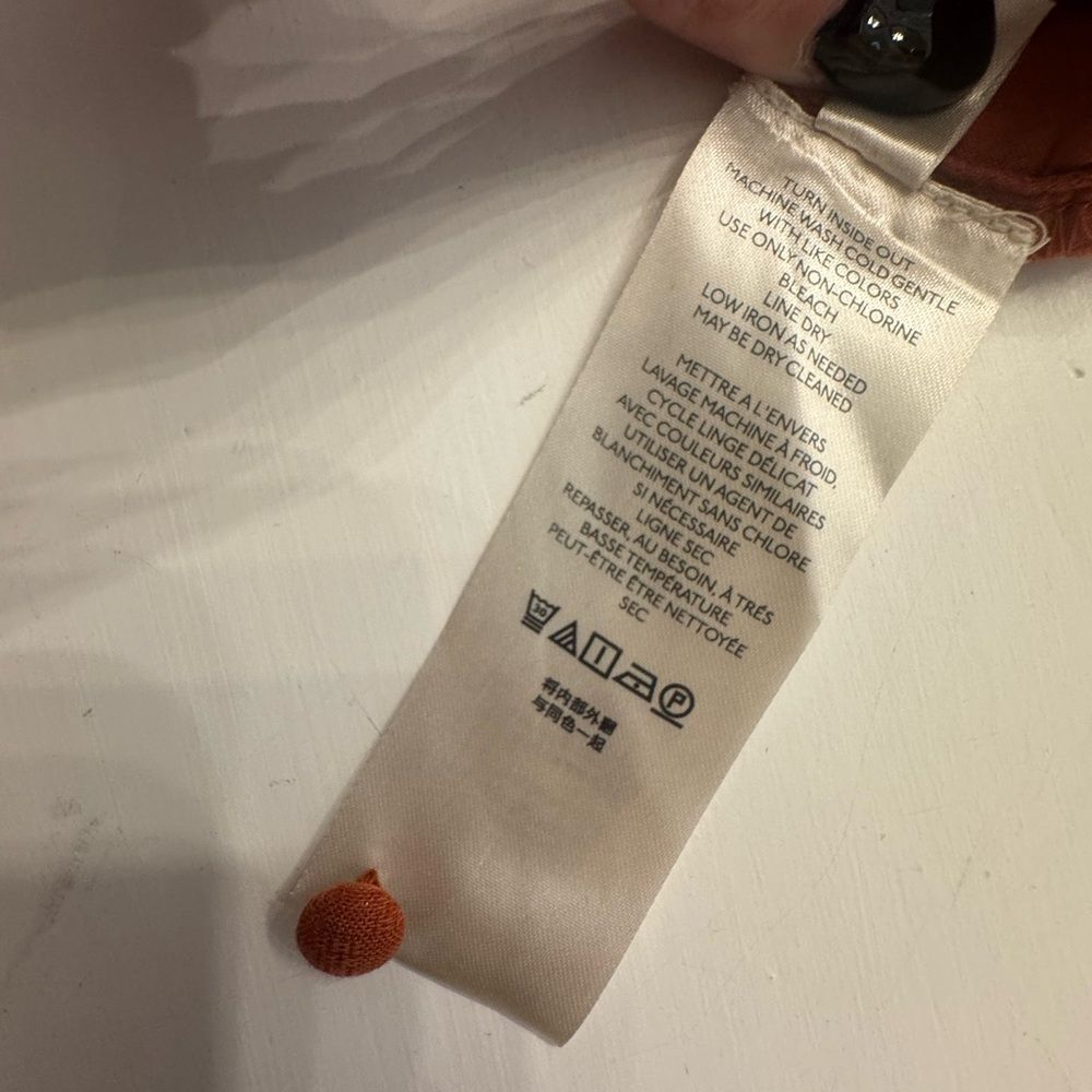 Women's Rust Anthropologie Top - Picture 7 of 8